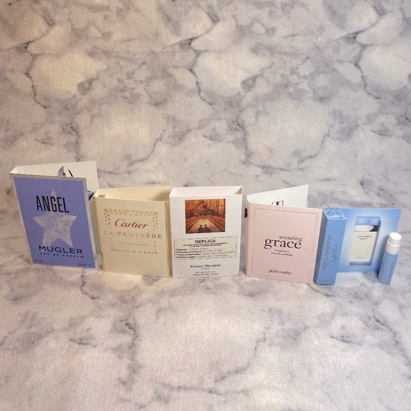 Bundle 5 Designer Samples - Mugler, Cartier, Maison, Philosophy, Dolce&Gabbana - Picture 2 of 10